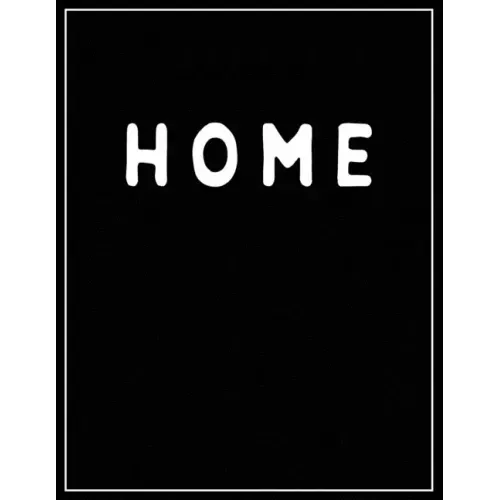 Home: Home Black and white Decorative Book - Perfect for Coffee Tables, End Tables, Bookshelves, Interior Design & Home Stag