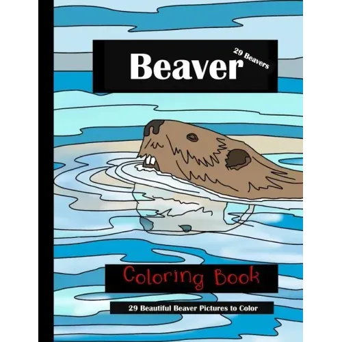 Beaver Coloring Book