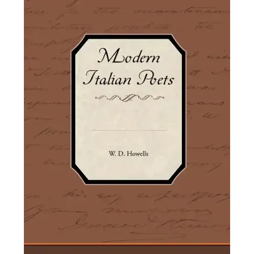 Modern Italian Poets