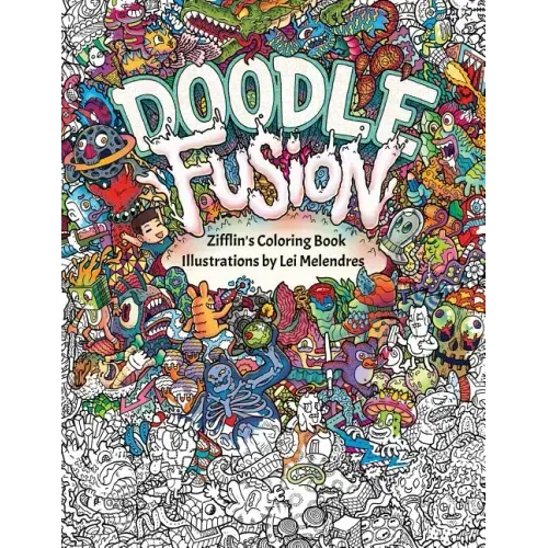Doodle Fusion: Zifflin's Coloring Book