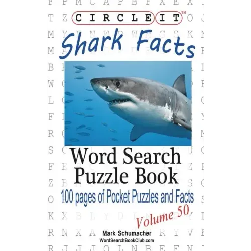 Circle It, Shark Facts, Word Search, Puzzle Book