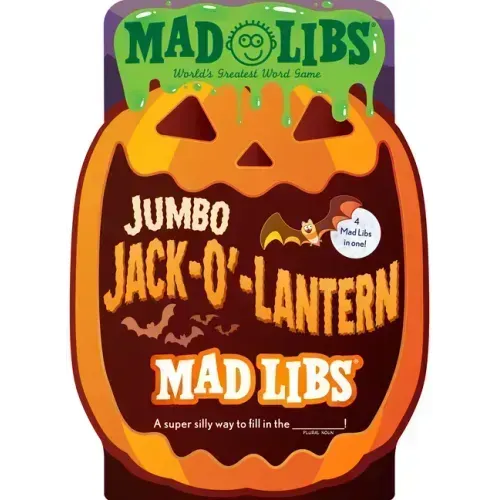 Jumbo Jack-O'-Lantern Mad Libs: 4 Mad Libs in 1!: World's Greatest Word Game about Halloween