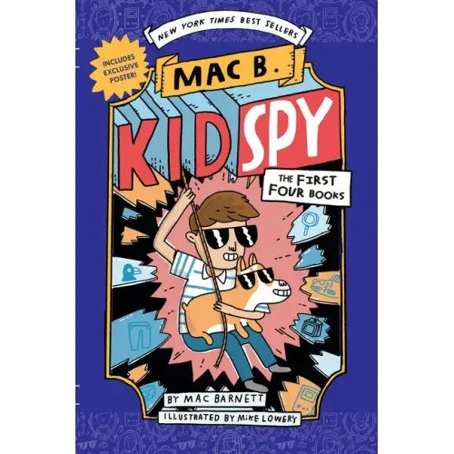 Mac B., Kid Spy Box Set, Books 1-4 (Mac B., Kid Spy)