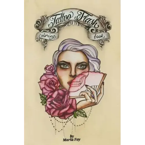 Tattoo Flash Coloring Book