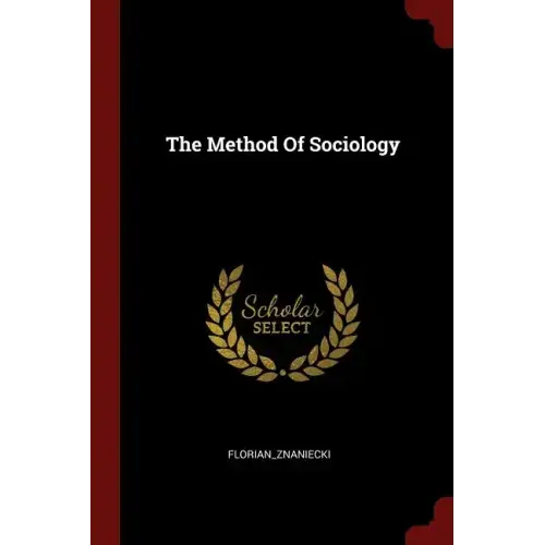 The Method Of Sociology