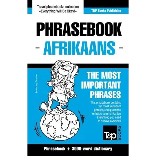 English-Afrikaans phrasebook and 3000-word topical vocabulary