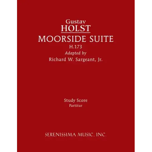 Moorside Suite, H.173: Study score