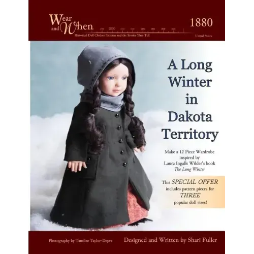 A Long Winter in Dakota Territory (Black and White Interior)