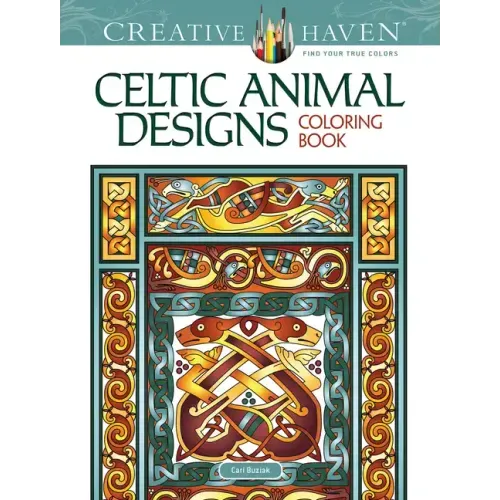Creative Haven Celtic Animal Designs Coloring Book