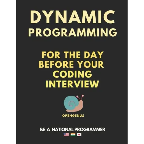 Dynamic Programming for the day before your coding interview