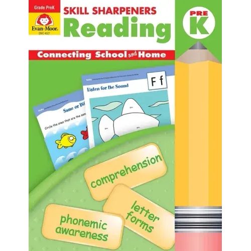 Skill Sharpeners: Reading, Grade Prek Workbook
