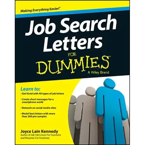 Job Search Letters for Dummies, 4th Edition