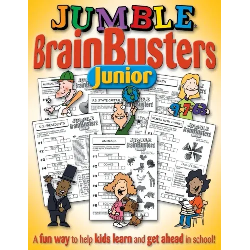 Jumble Brainbusters Junior: Because Learning Can Be Fun!