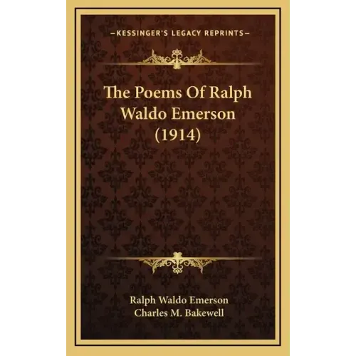 The Poems of Ralph Waldo Emerson (1914)