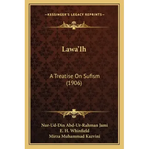 Lawa'ih: A Treatise on Sufism (1906)