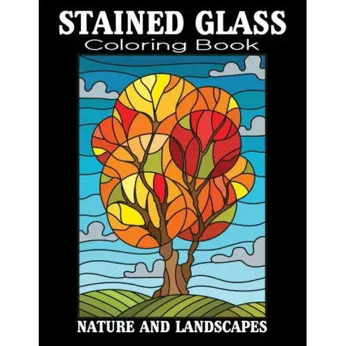 Stained Glass Coloring Book
