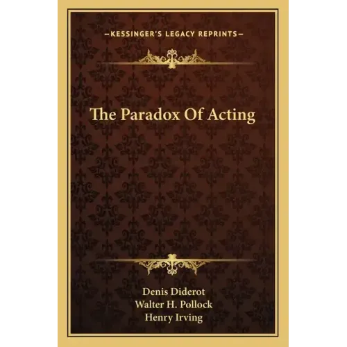 The Paradox of Acting