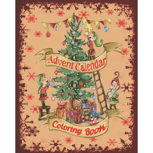 Advent Calendar Coloring Book