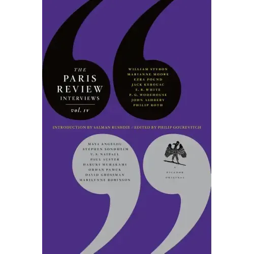 Paris Review Interviews, IV