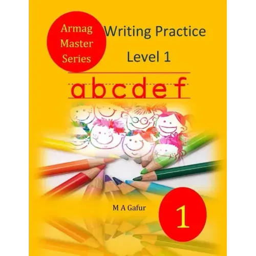 Writing Practice Level 1: 5 years old to 6 years old