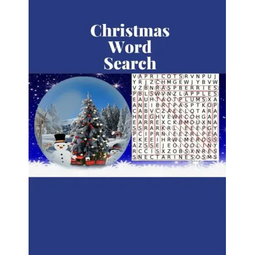 Christmas Word Search Books: Puzzles and Solutions For Adults And Kids