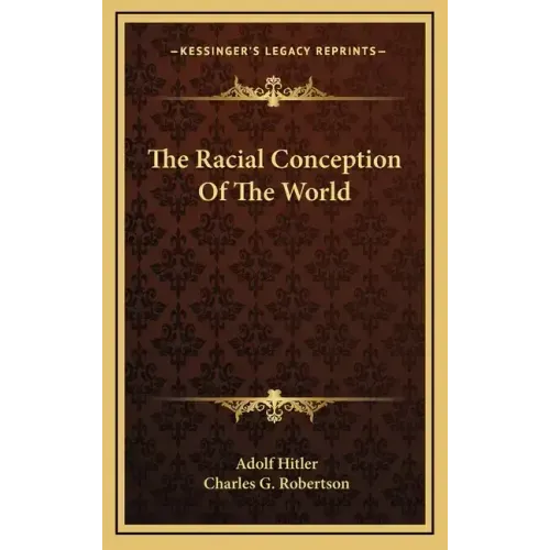 The Racial Conception Of The World