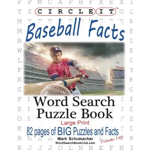 Circle It, Baseball Facts, Word Search, Puzzle Book