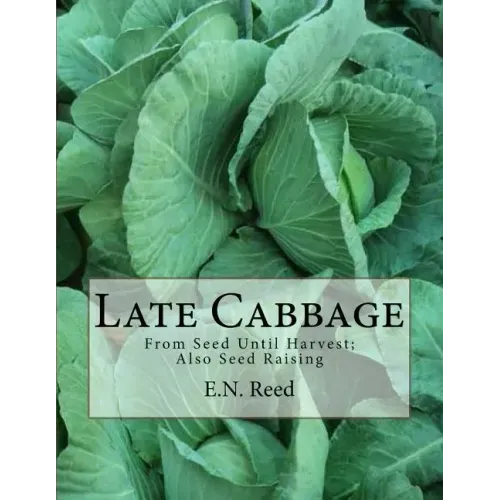 Late Cabbage: From Seed Until Harvest; Also Seed Raising