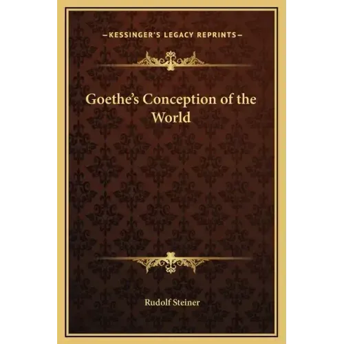 Goethe's Conception of the World