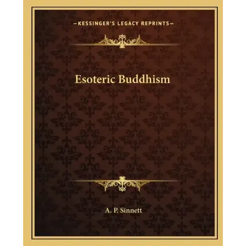 Esoteric Buddhism