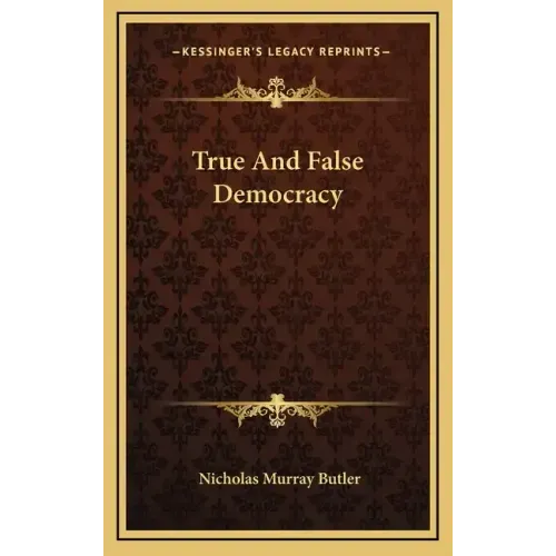 True and False Democracy