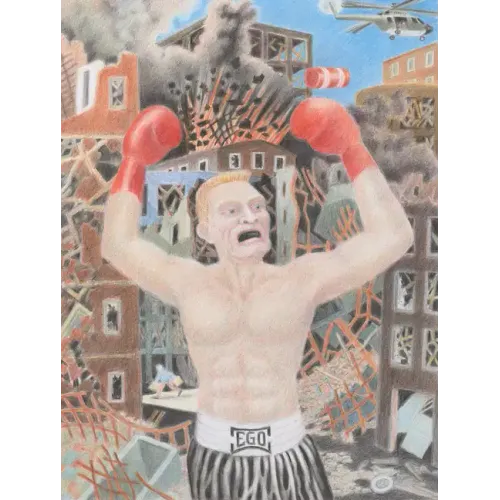 Emanuel Halpern: Paradoxer Schattenboxer
