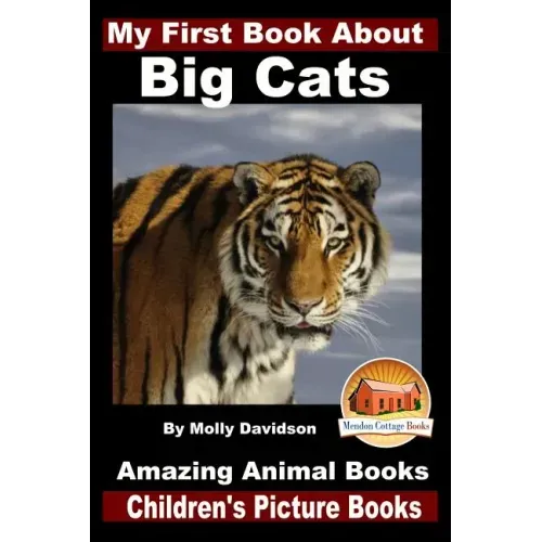 My First Book About Big Cats - Amazing Animal Books - Children's Picture Books