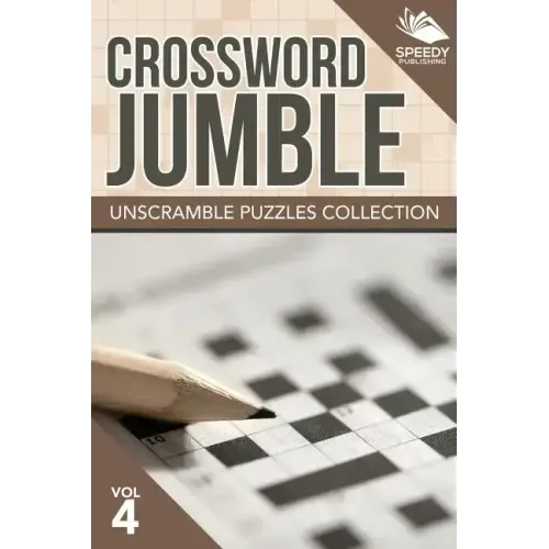 Crossword Jumble: Unscramble Puzzles Collection Vol 4