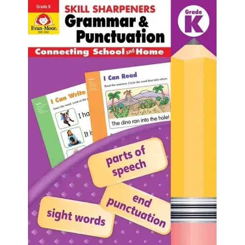 Skill Sharpeners: Grammar & Punctuation, Kindergarten Workbook