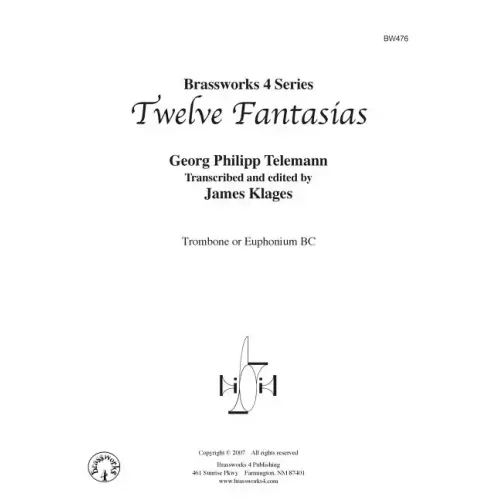 Twelve Fantasias: for Euphonium