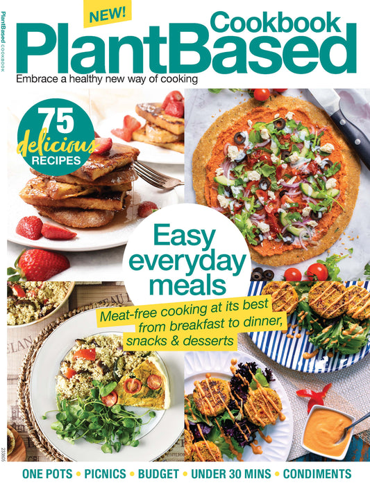 Plant Based Cookbook - Healthy New Way Of Cooking: 75 Recipes, Easy Vegan Meals, Quick 30-Min, One Pot, Meat-Free Cooking, Full Instructions, Budget-Friendly, Picnic, Breakfast, Dinner, Snack & Flavor