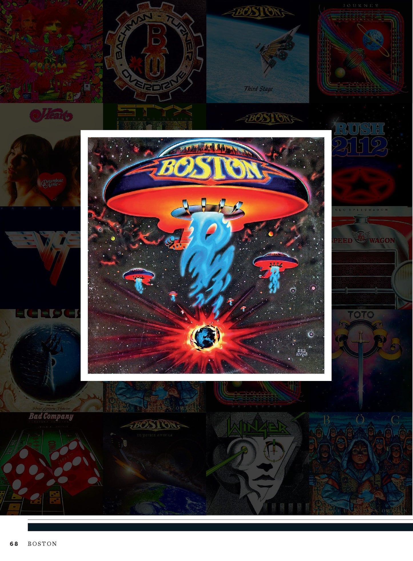 Boston - Fan Guide: Untold Story, Every Album Reviewed, 100+ Rare Photos, Founder Tom Scholz, Basement Tapes, Brad Delp, Barry Goudreau, Fran Sheehan, Sib Hashian, Comeback, Death, Court Battle & More
