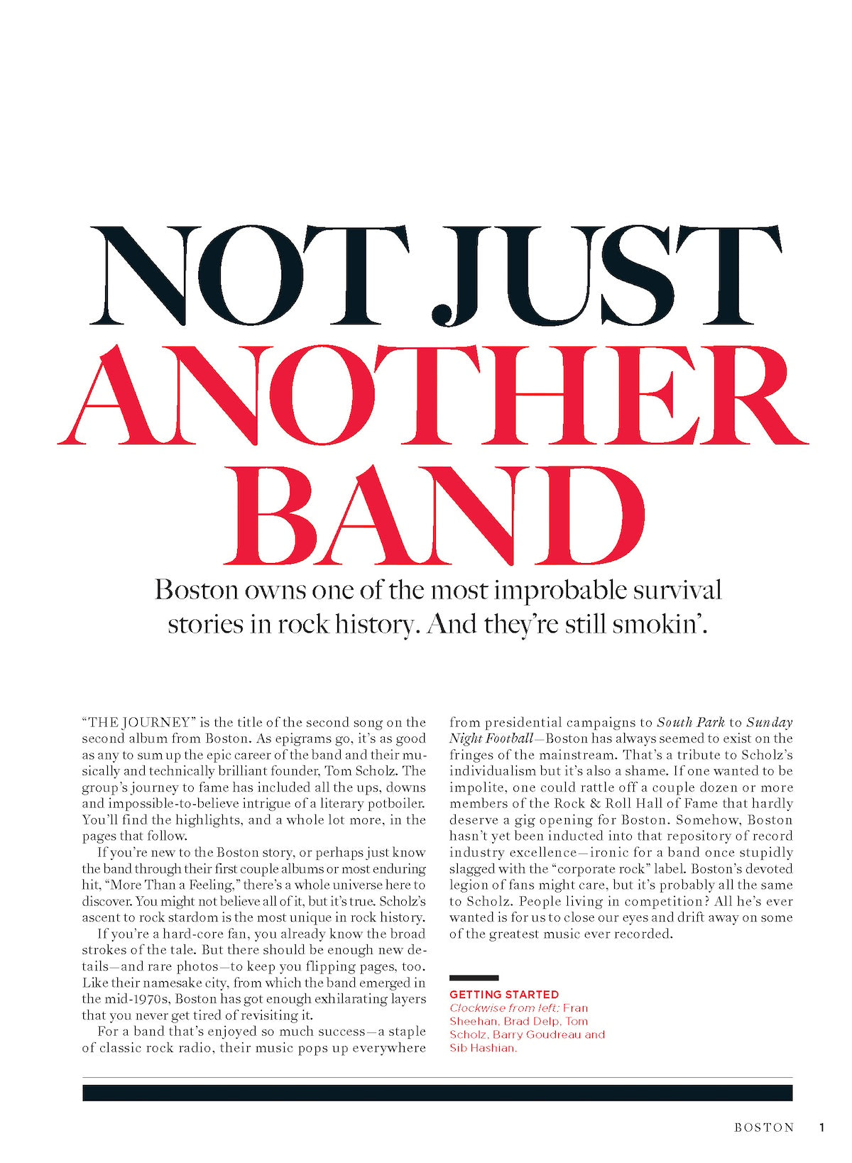 Boston - Fan Guide: Untold Story, Every Album Reviewed, 100+ Rare Photos, Founder Tom Scholz, Basement Tapes, Brad Delp, Barry Goudreau, Fran Sheehan, Sib Hashian, Comeback, Death, Court Battle & More