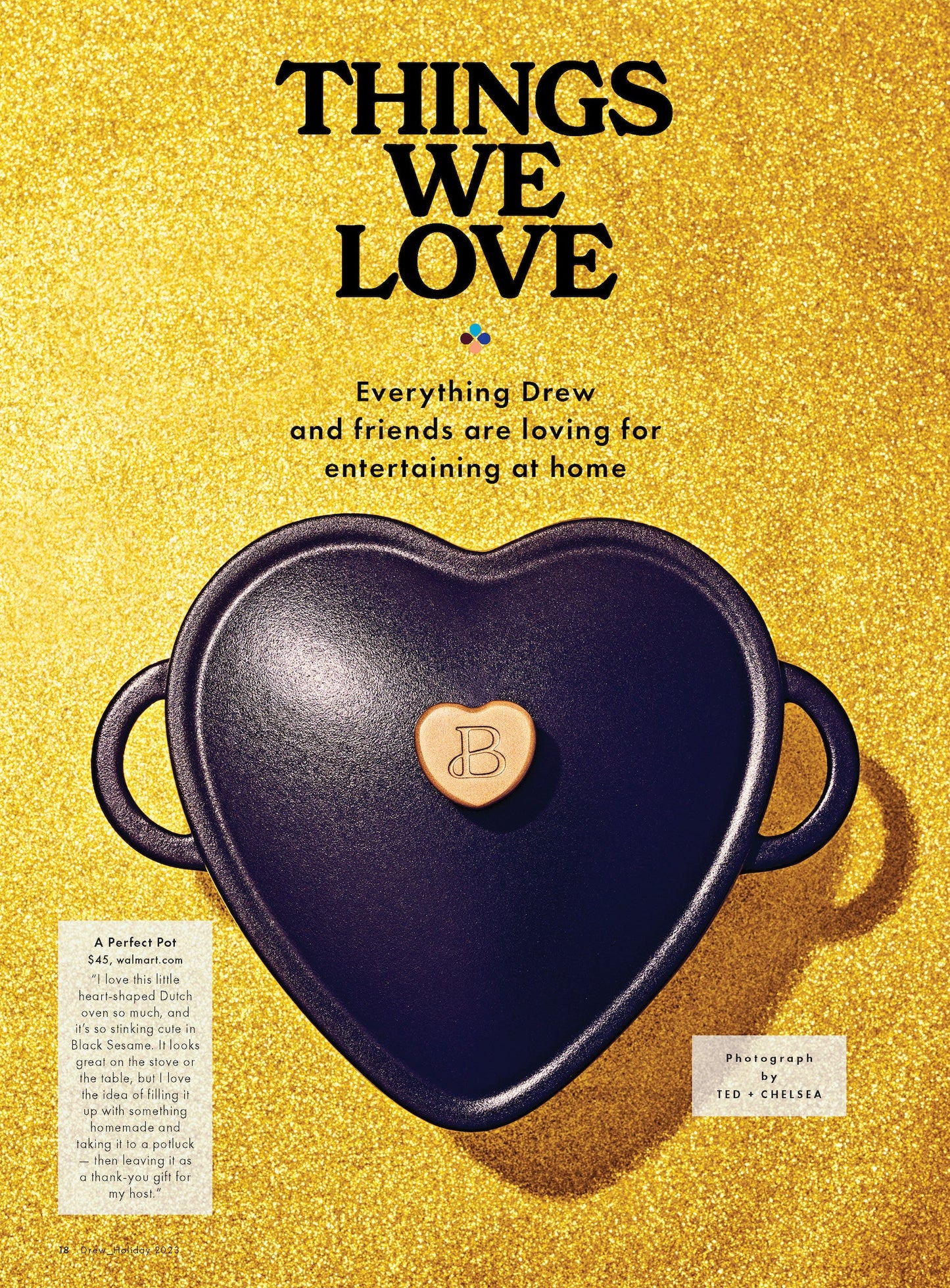 DREW Barrymore Magazine - Celebrate! Winter 2023: Pro Party Planning Tips & Tricks, Gift Guide, Recipes, Holiday Must-Haves, Festive Makeup, Playlist, Boost Mood, De-Stress, Astrology & 2024 Travel!