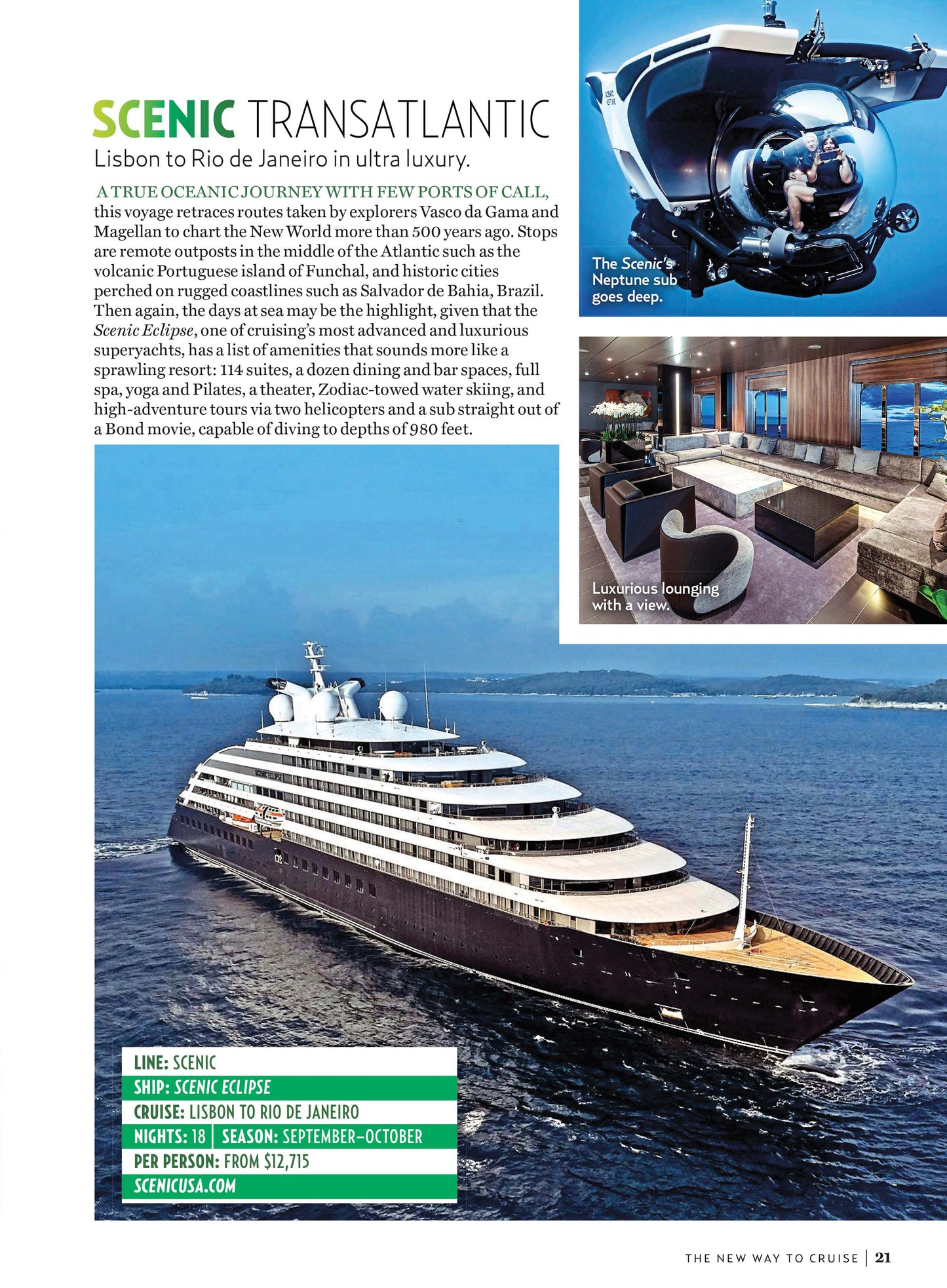 A New Way To Cruise - The First Ever Guide To Small Ship Cruising: 39 Expert Reviews, Caribbean Sailing, Polar Expedition, Mediterranean,  Europe, Africa, Asia, Rivers, Oceans, Islands & Themed Cruise