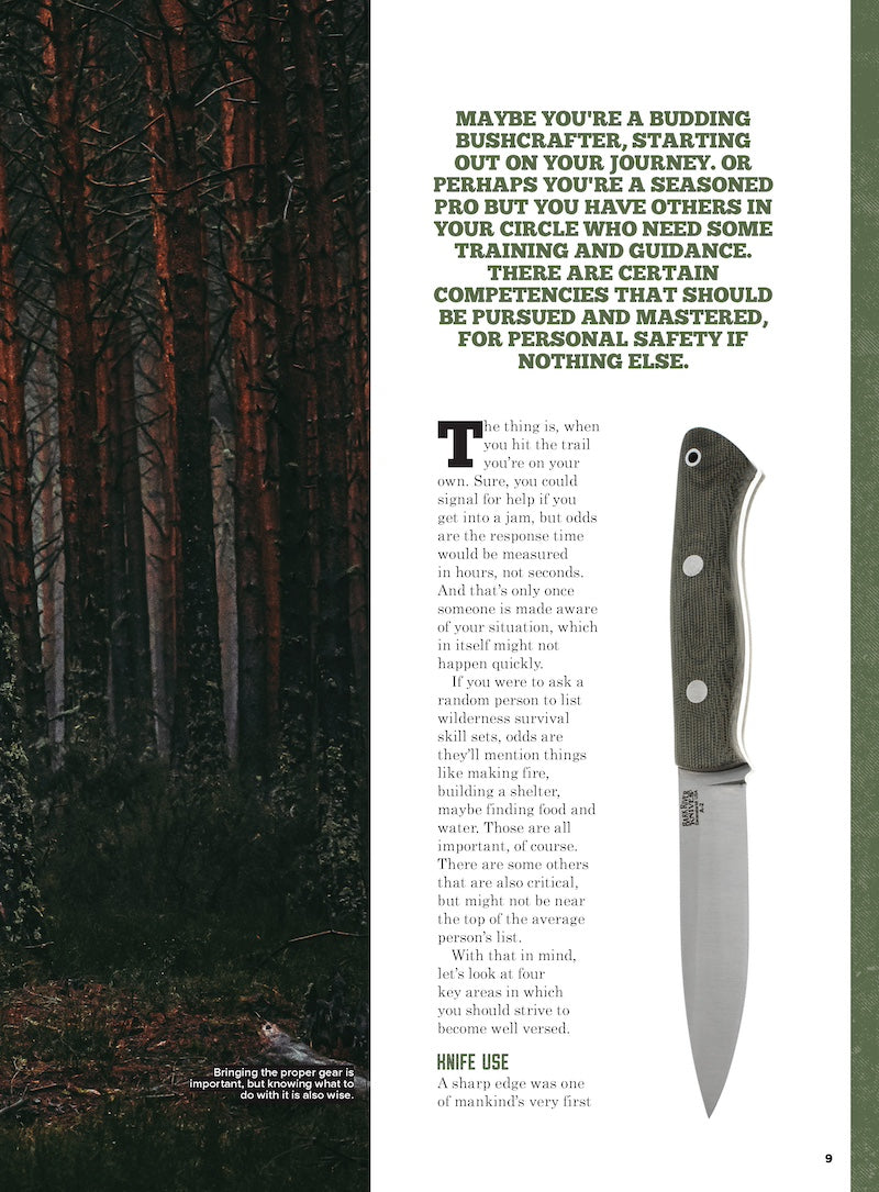 Backwoods Survival Guide - Living Off The Land No. 26: 200+ Tips, Spring Foraging, Improvised Shelters, DIY Alarms & Candles, Water Bath Canning, Trap Triggers, Water Filtration, Fire Kit & Gear Guide