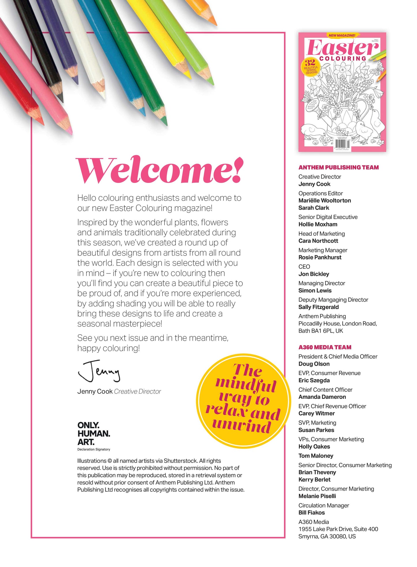 Easter Coloring - March 2024: 32 Spring Designs, Adult Coloring Book, Flowers, Plants, Gardens, Animals, Easter Eggs, Bunnies, Enhance Creativity, Brain Break, De-Stress, Unplug, Self-Care & Draw!