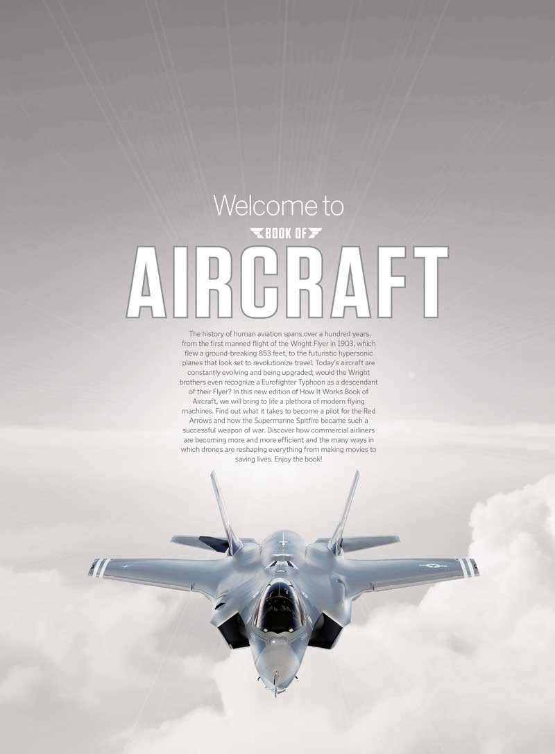 Book Of Aircraft - 50+ Iconic Planes & Helicopters, Military Aircrafts, F-35, Lancaster Bomber, Attack Helicopters, Sea Vixen, Commercial Aircrafts, Boeing 787, Jets, Drones, Hypersonic Flight & More!