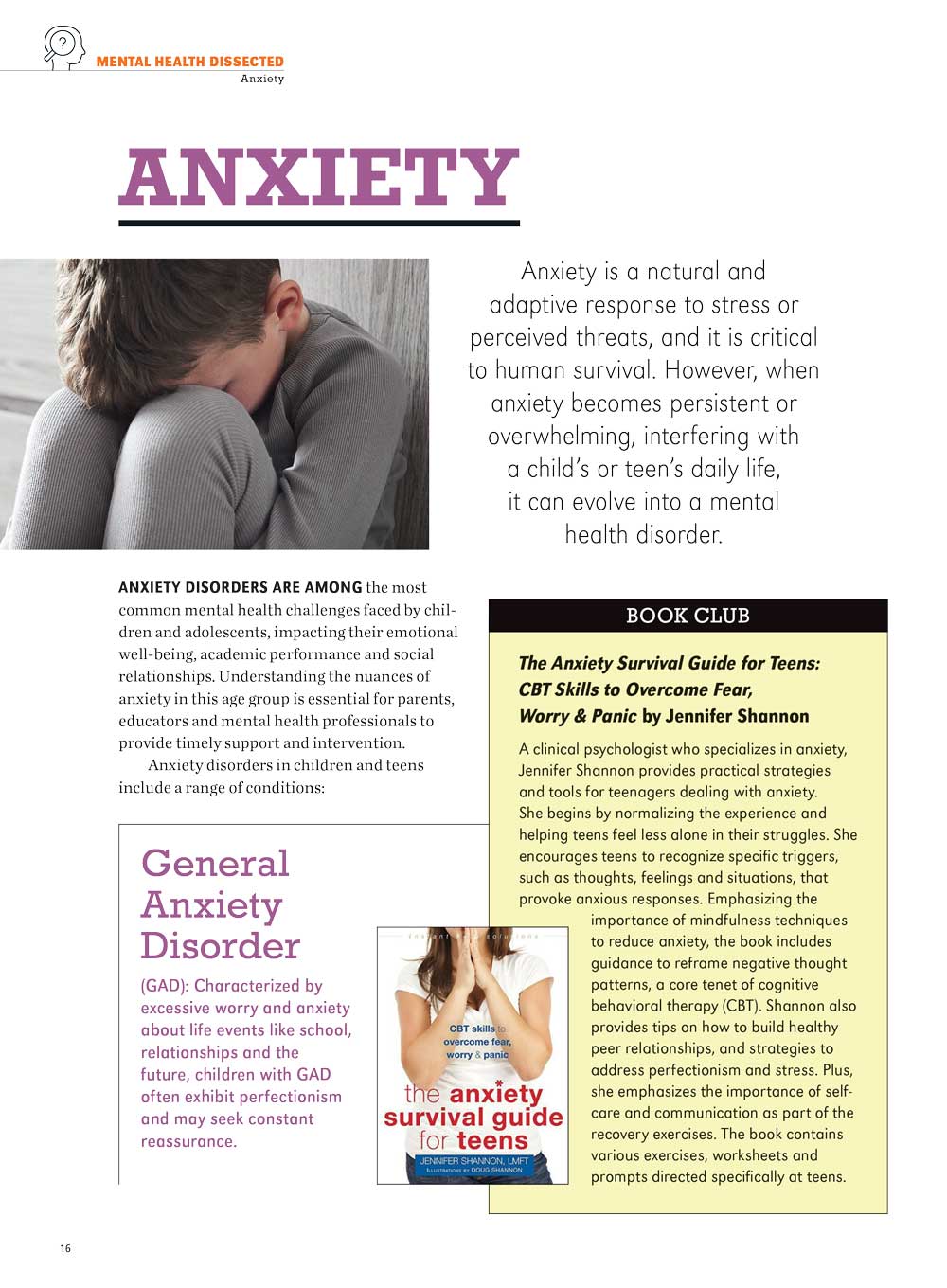 Mental Health in Children & Teens - Understanding & Identifying Behaviors, Depression, Anxiety, ADHD, Eating Disorders, Risk Factors, Diagnosis, Bullying, Self-Esteem, Treatment, Medication & More!