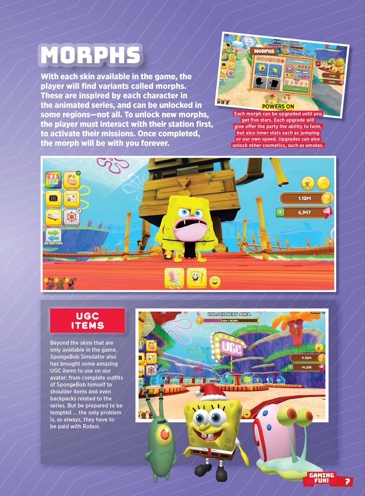 Roblox - Fan Guide: Expert Hints, Epic Updates, Jaws Infested Water, '80s Horror Throwback, SpongeBob Is Back, 50 Best Avatar Costumes, Griefville, Blox Fruits, Barbie DreamHouse Tycoon & Free Posters