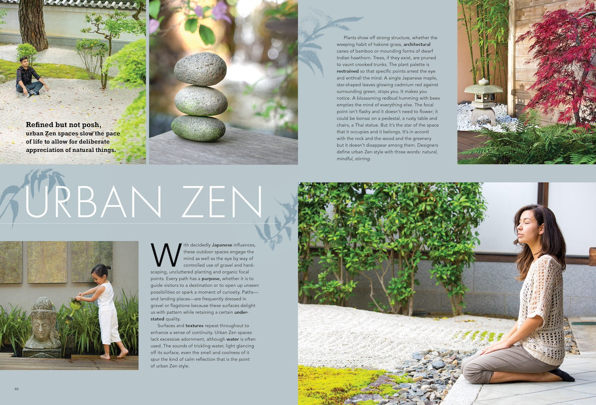 Outdoor Spaces - 35+ Ways to Turn A Patio Into An Outdoor Room, Build A Small Greenhouse, Design A Gravel Garden, Liven Up A Balcony, Succulents, Water Features, Fire Pit, Backyard Oases, Light & More