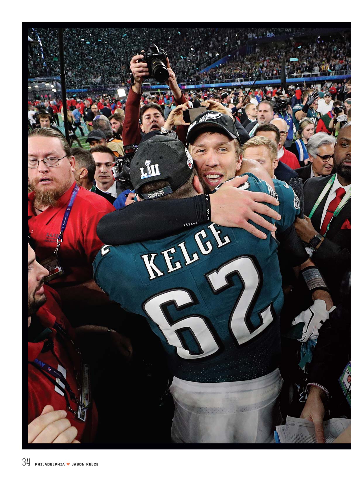 Jason Kelce - 125+ Photos, Underdog To Super Bowl LII Champ, NFL Stats, Philadelphia Eagles, Parade Speech, Family, New Heights Podcast With Travis Kelce, Retirement & ESPN’s Monday Night Countdown!