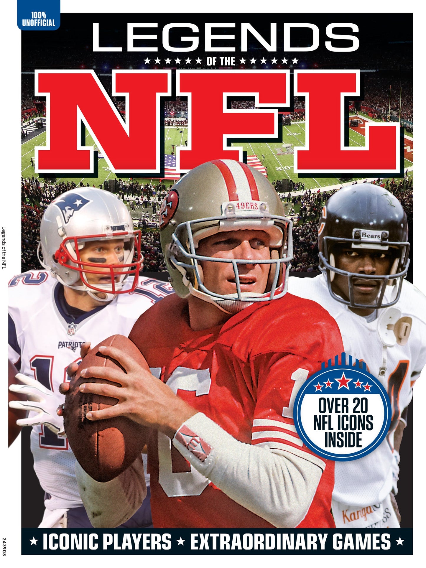 Legends Of The NFL - 20+ NFL Icons, Extraordinary Games, Early Trailblazers To Modern Day, Jim Brown, Barry Sanders, Joe Montana, Tom Brady, Peyton Manning, Legend Profiles, Super Bowls & More!