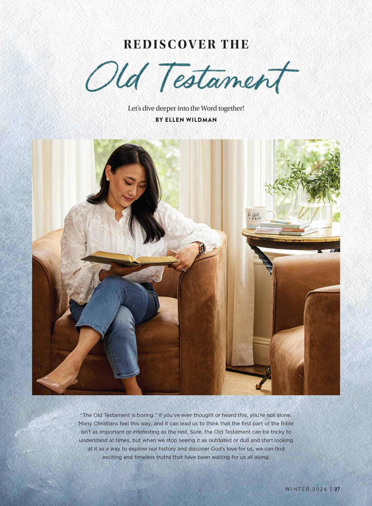 Dayspring - Everyday Faith Winter 2024: Spread Joy, Holiday Gift Guide, Write The Perfect Christmas Card, Find Your 2025 Word Of The Year, Rediscover The Old Testament & More